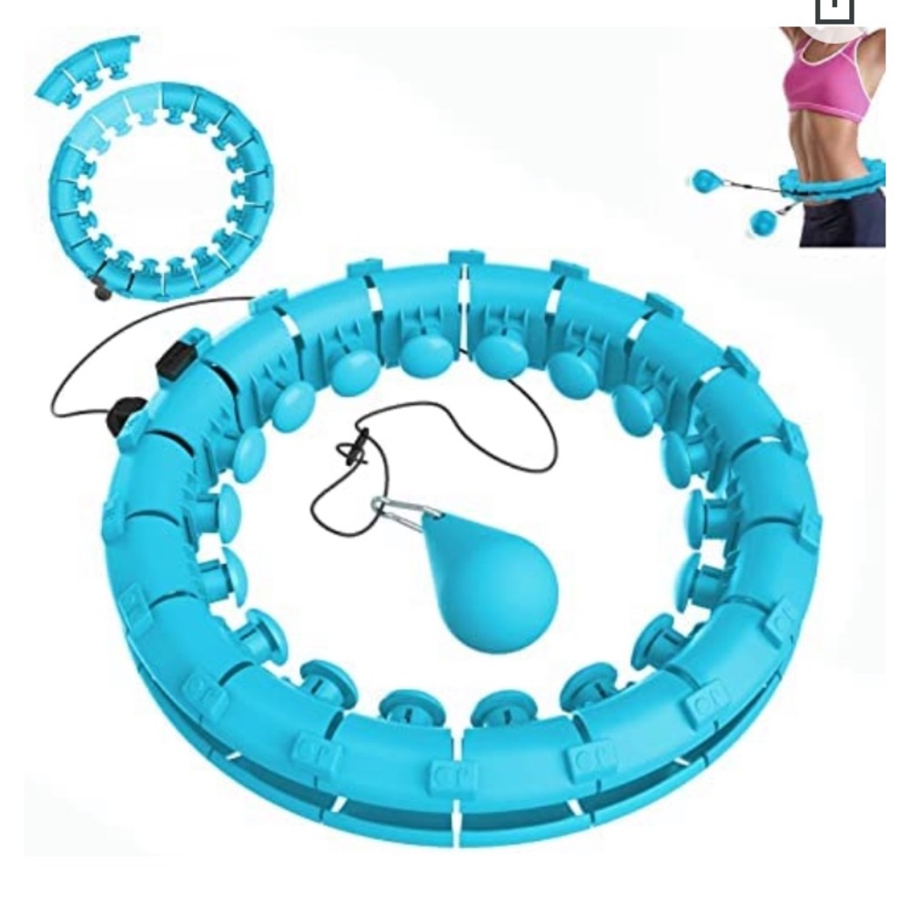 Weighted hula hoop